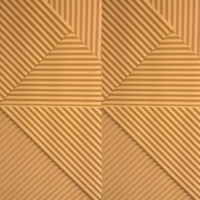 PU Stone – Criss Cross Pattern Decorative Wall Panel (2 ft x 4 ft)