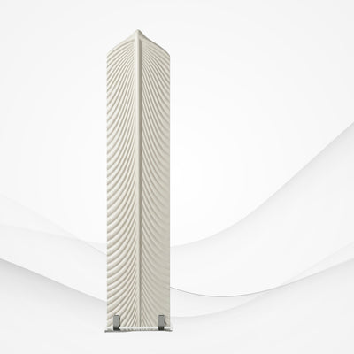 PU Stone – Feather Pattern Decorative Wall Panel (2 ft x 4 ft)