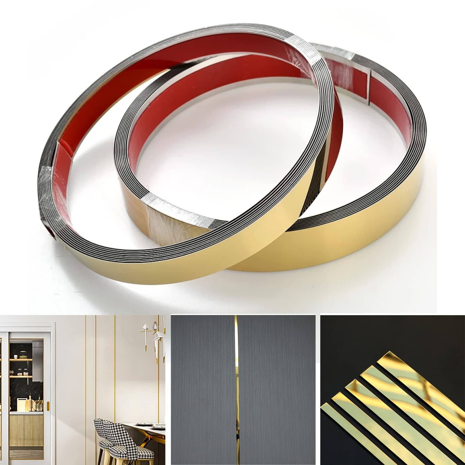Luxury Metallic SS Interior Trim Tape (18mm & 25mm)