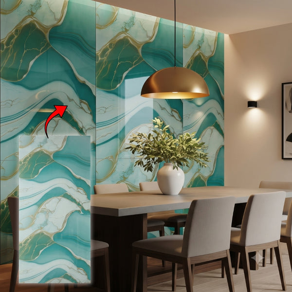 UV Marble Wall Panels in Bangladesh 4ftx8ft Waterproof and Fireproof