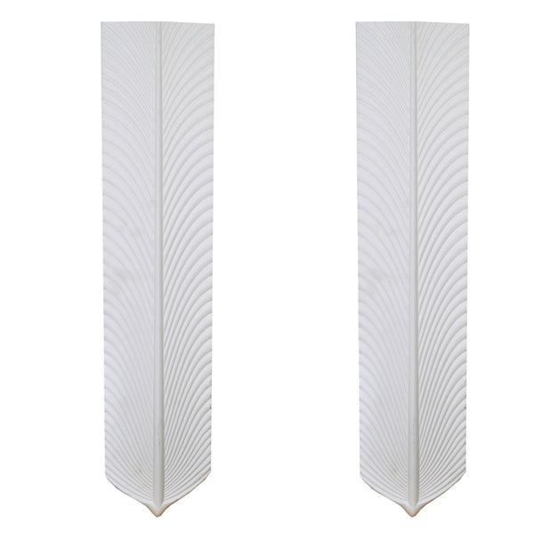 PU Stone – Feather Pattern Decorative Wall Panel (2 ft x 4 ft)