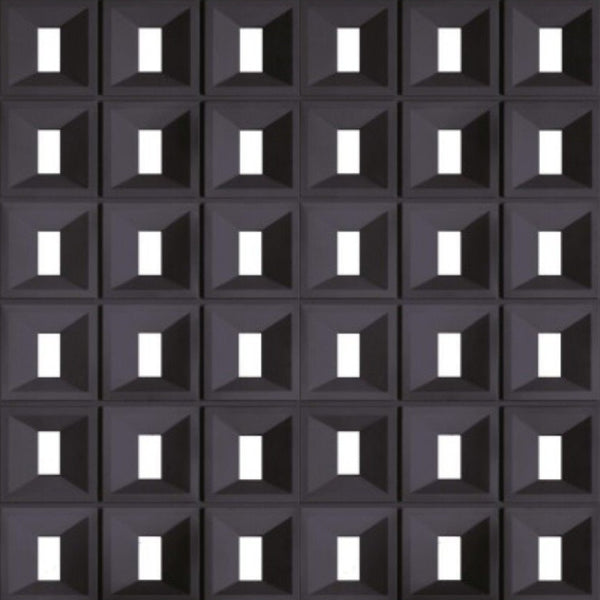 PU Stone – Rectangle Grid Pattern Decorative Wall Panel (2 ft x 4 ft)
