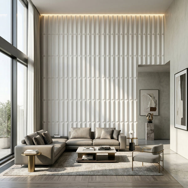 PU Stone – Style Brick Pattern Decorative Wall Panel (2 ft x 4 ft)