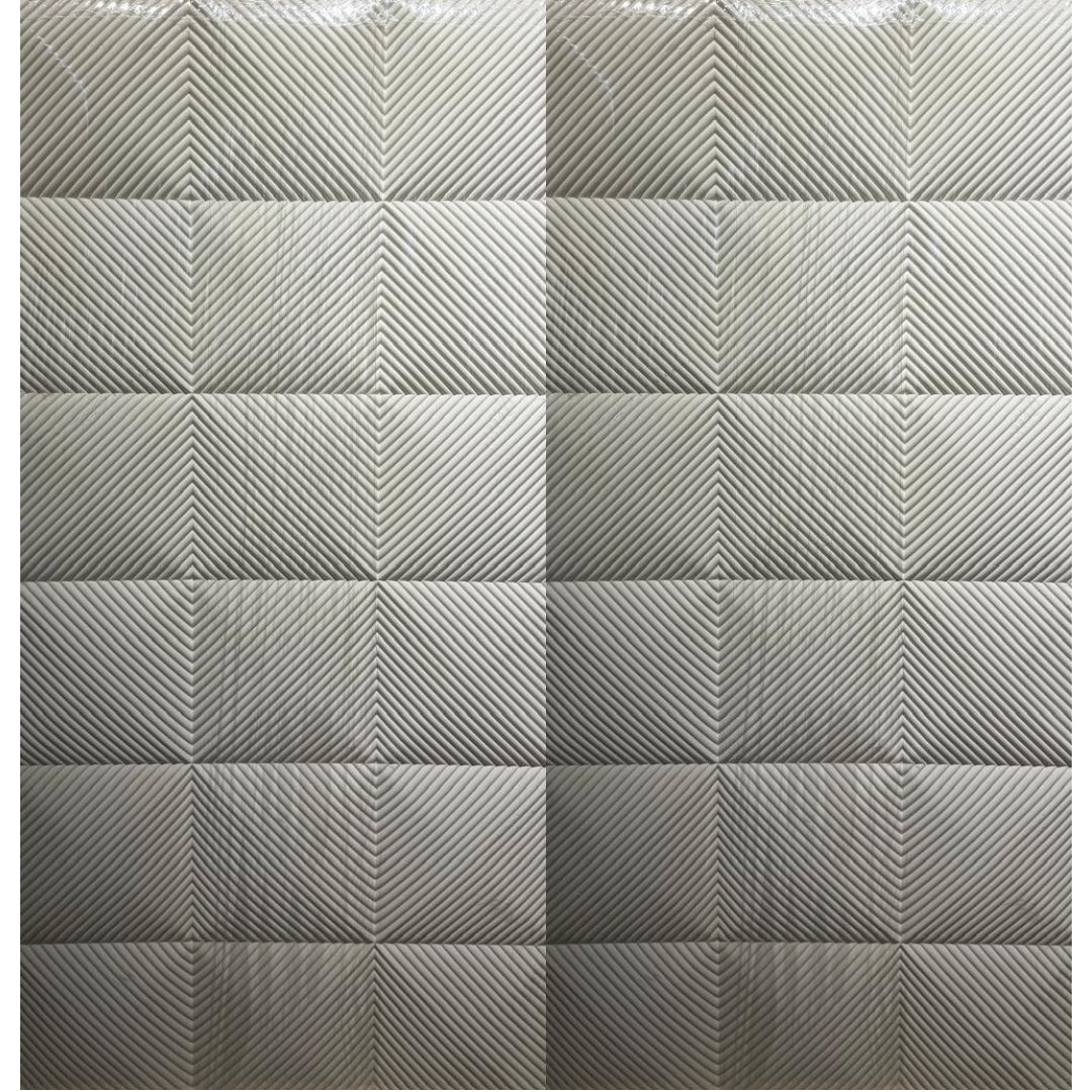 PU Stone – Zigzag Pattern Decorative Wall Panel (2 ft x 4 ft)